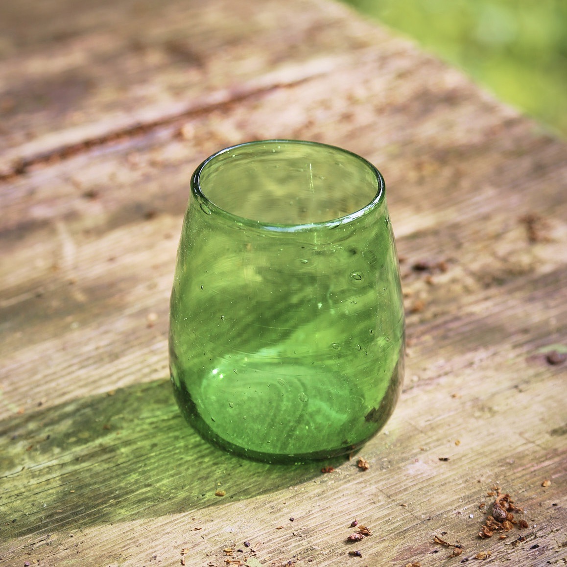 Verre Salomé vert Egypte (7x10cm)