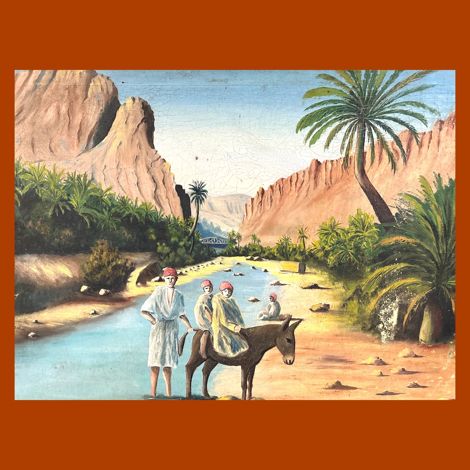 Tableau Orientaliste (100x75cm)