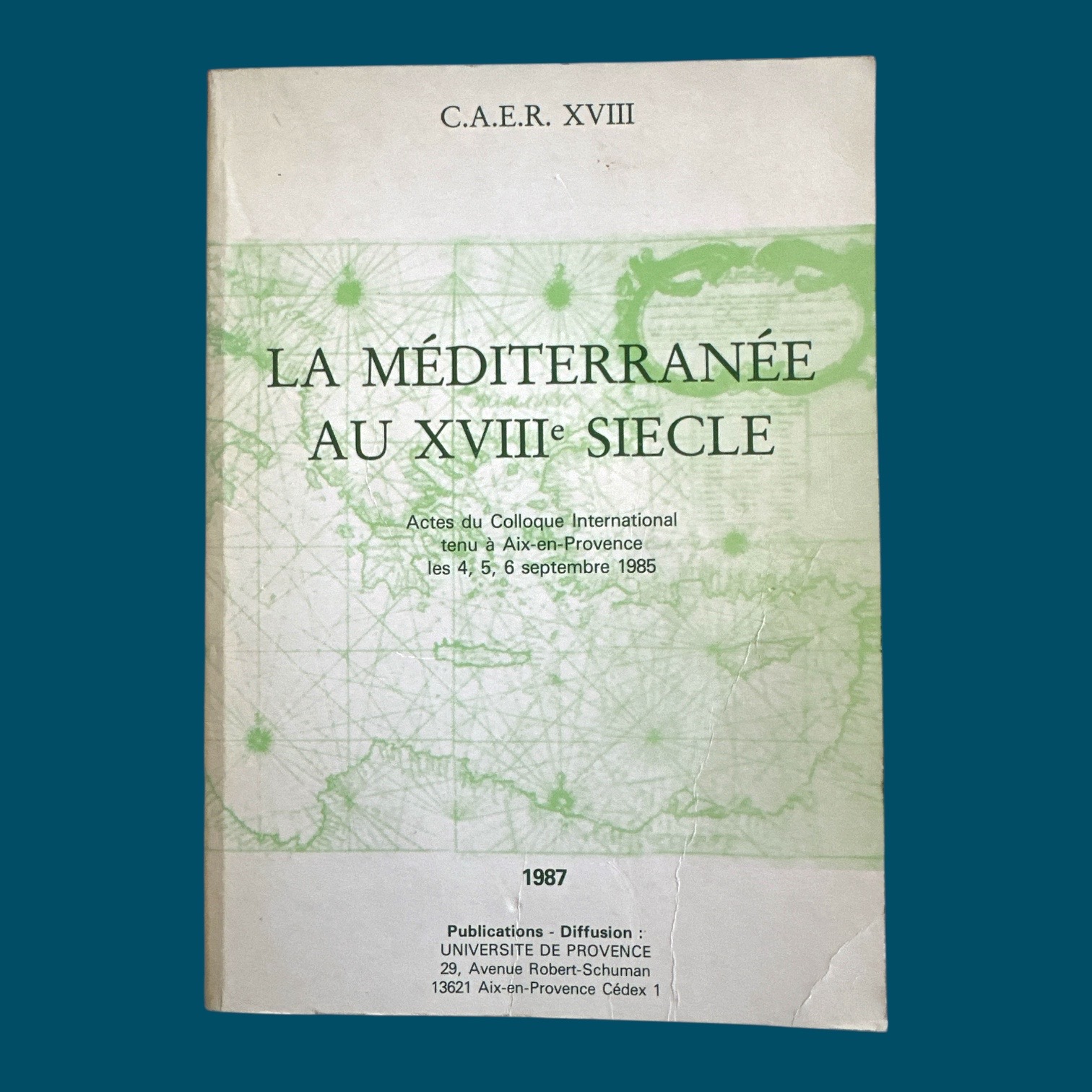 La Méditerranée au XVIIIe siècle (145x210mm)