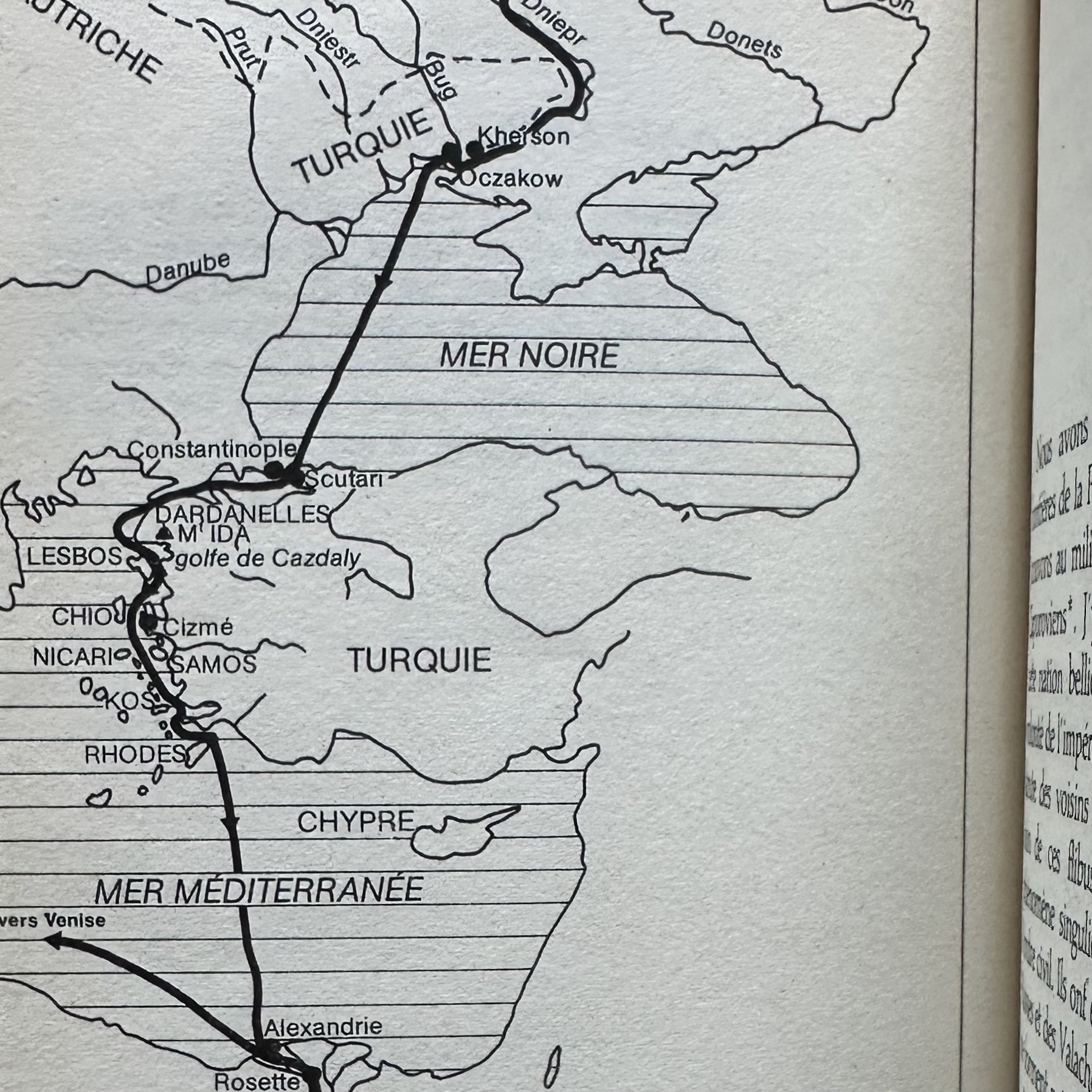 POTOCKI Jean : Voyage en Turquie et en Egypte, en Hollande, au Maroc. La Route des Rois. Librairie. Voyage