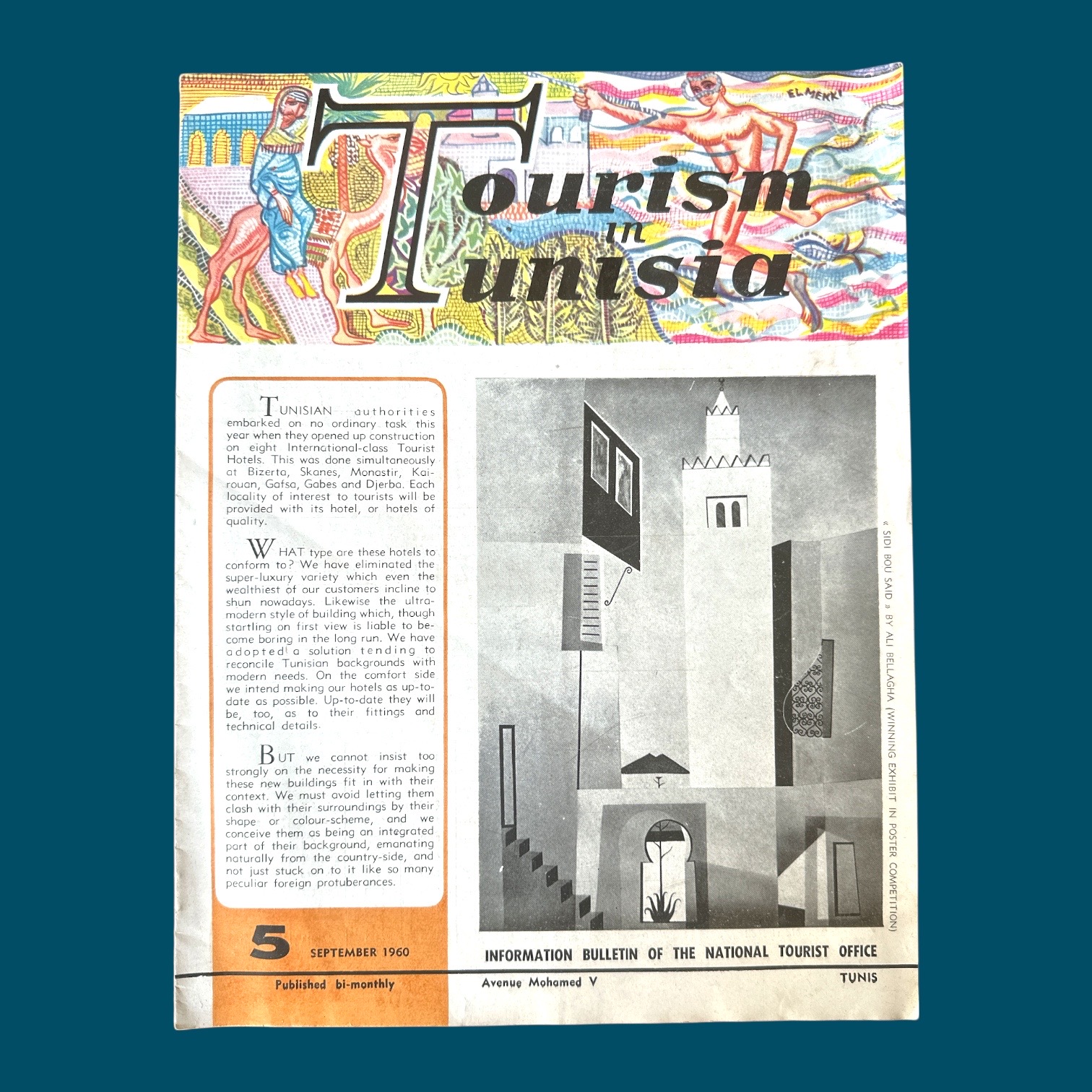 Revue : Tourism in Tunisia (230x295mm)