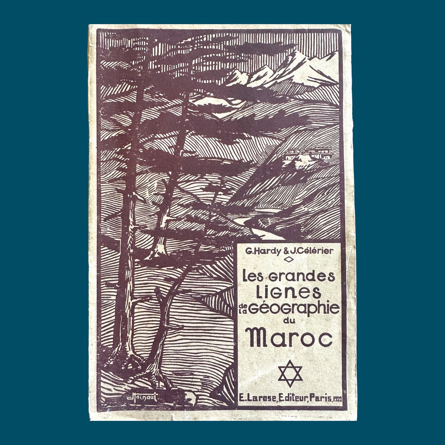 Les Grandes Lignes de la Géographie du Maroc (170x255mm)