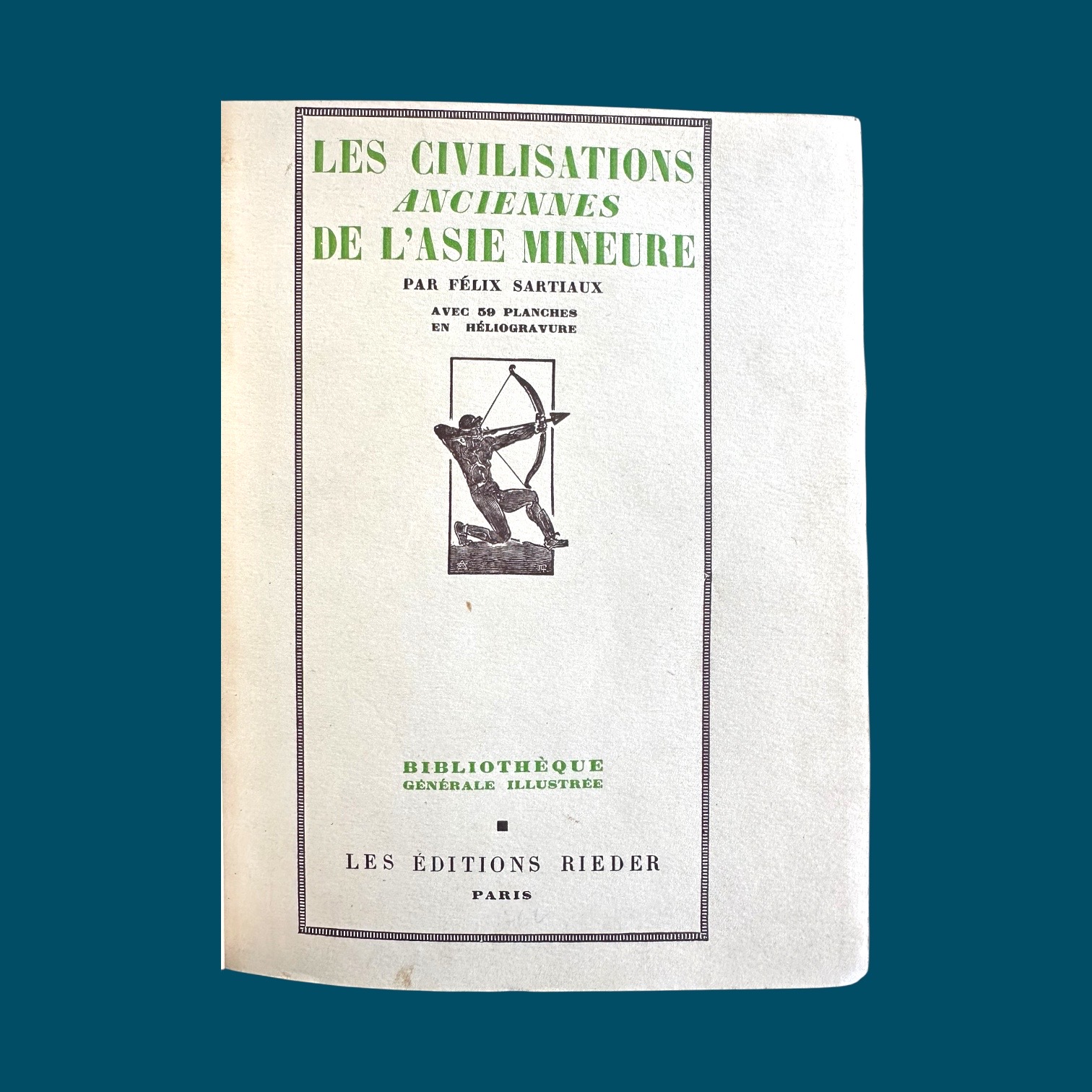 Les Civilisations Anciennes de l\'Asie Mineure (165x205mm)