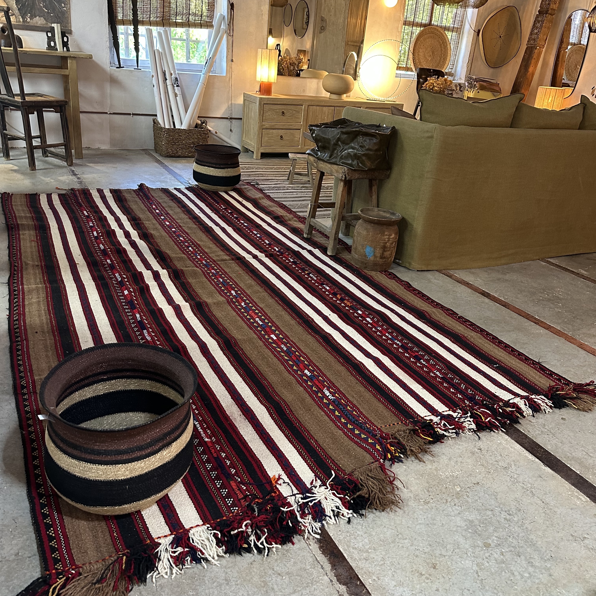 Tapis bédouin Shawbak. TexTaSh. La Route des Rois. Lifestyle. Textile