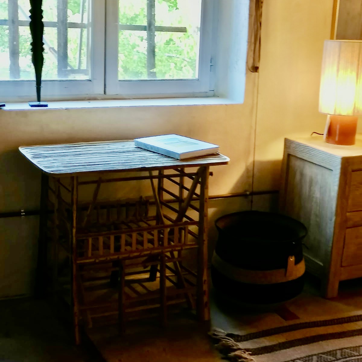 Meuble Artisanal en Bois de Palmier Dattier-Table Aria-Egypte. MobArT. La Route des Rois. Lifestyle. Mobilier artisanal