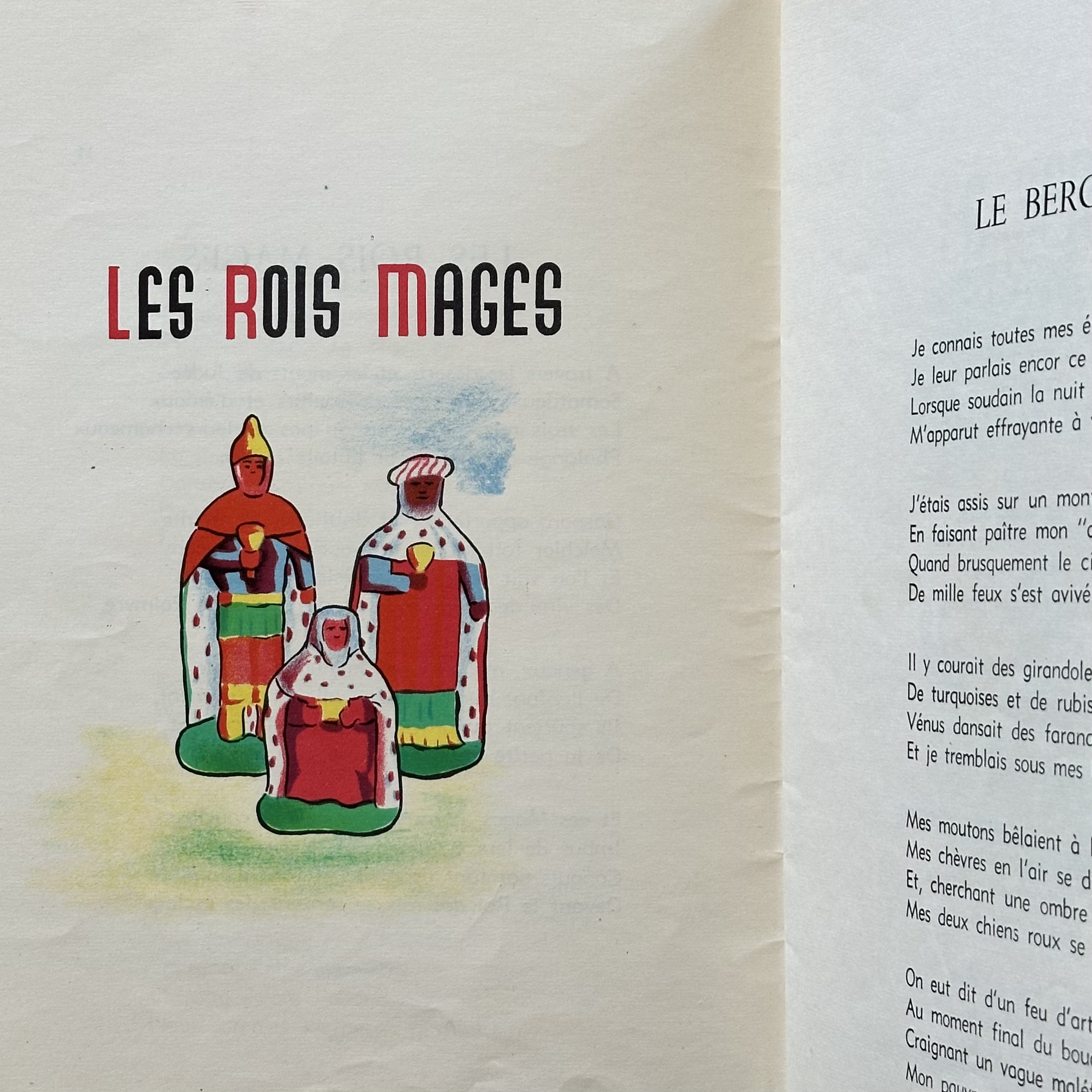 MONTAGARD A. : Ma Provence et Mes Santons. La Route des Rois. Librairie. Marseille