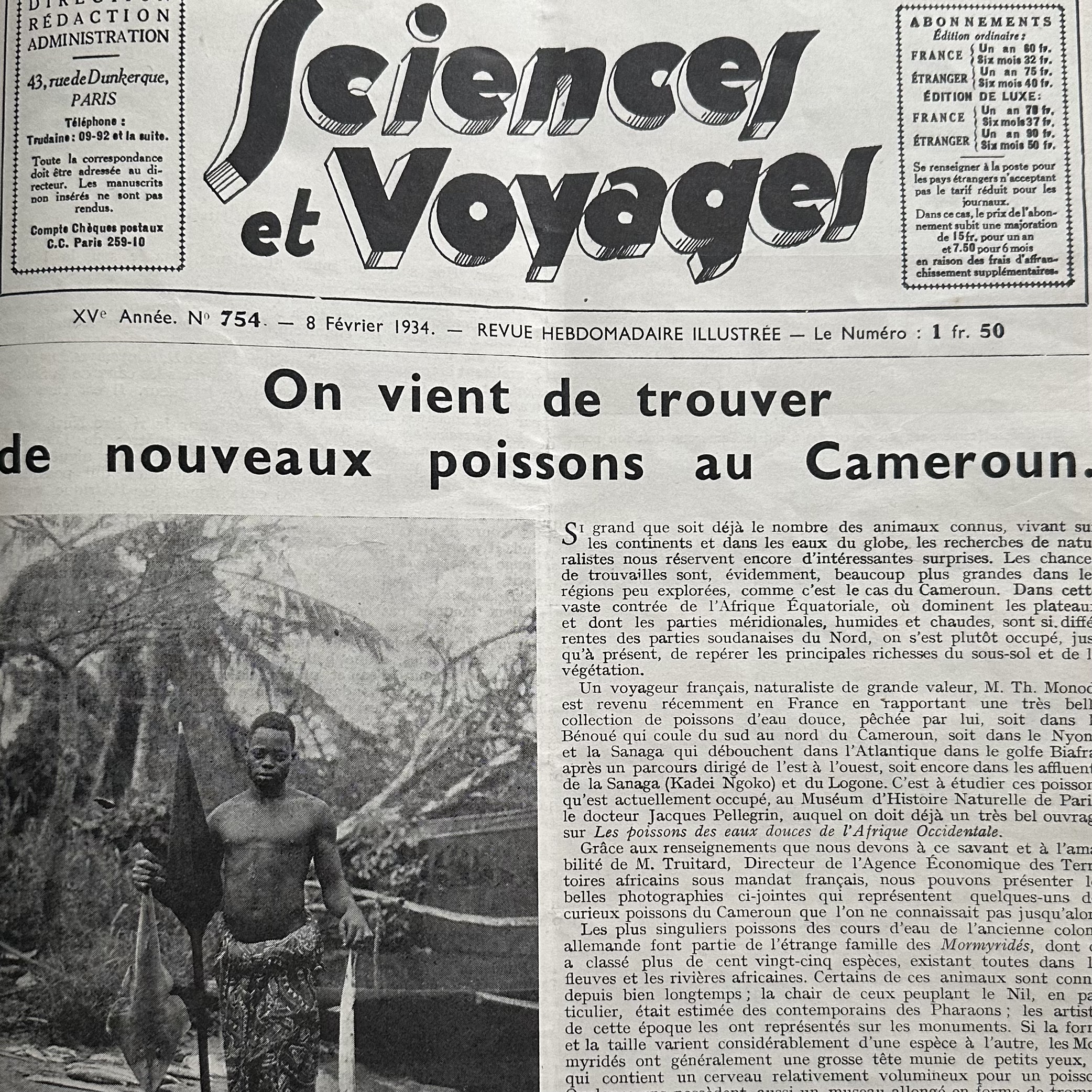 COLLECTIF : Sciences et Voyages. Revue. 742 à 761. La Route des Rois. Librairie. Voyage