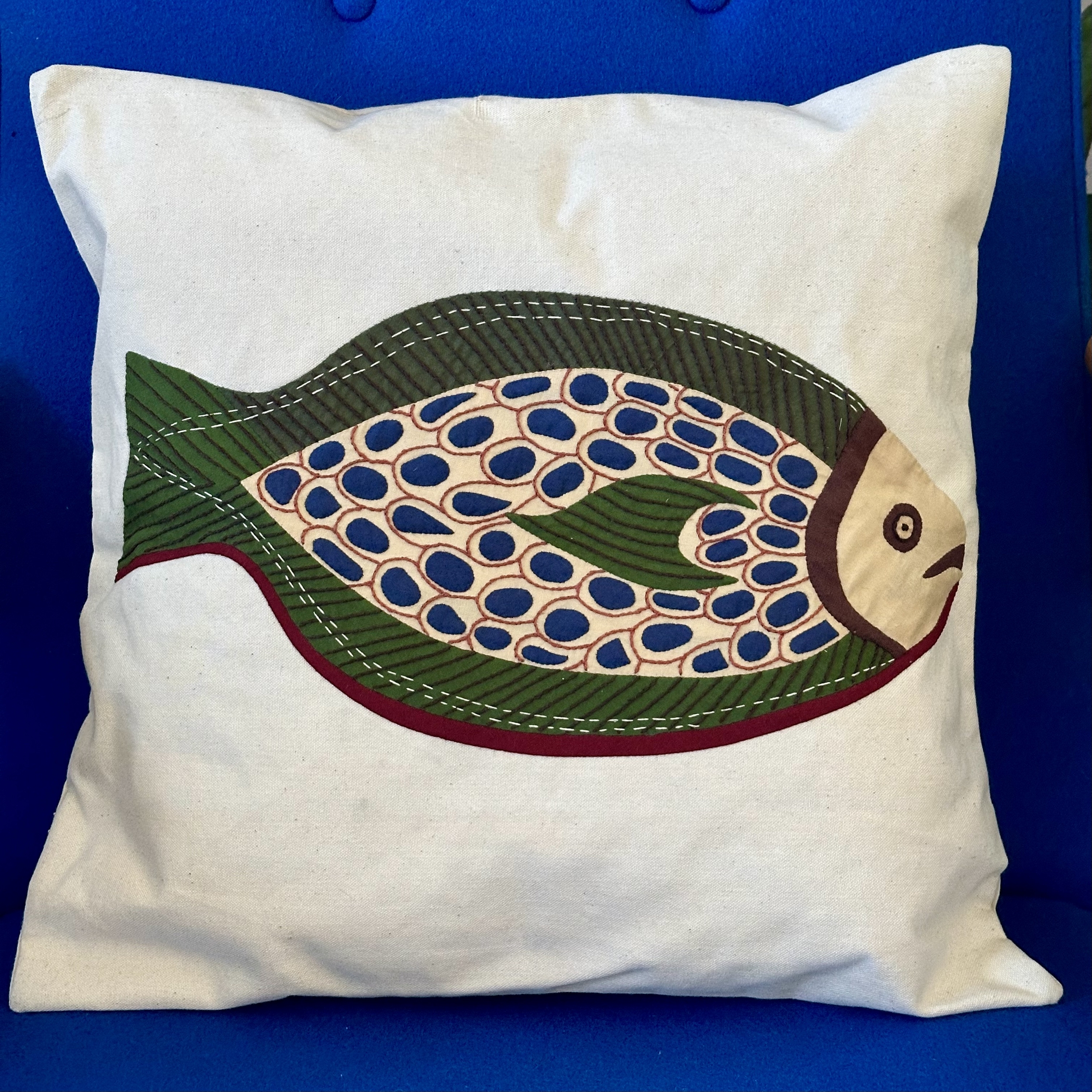 Coussin Khayameya. TexCKh19. La Route des Rois. Lifestyle. Textile