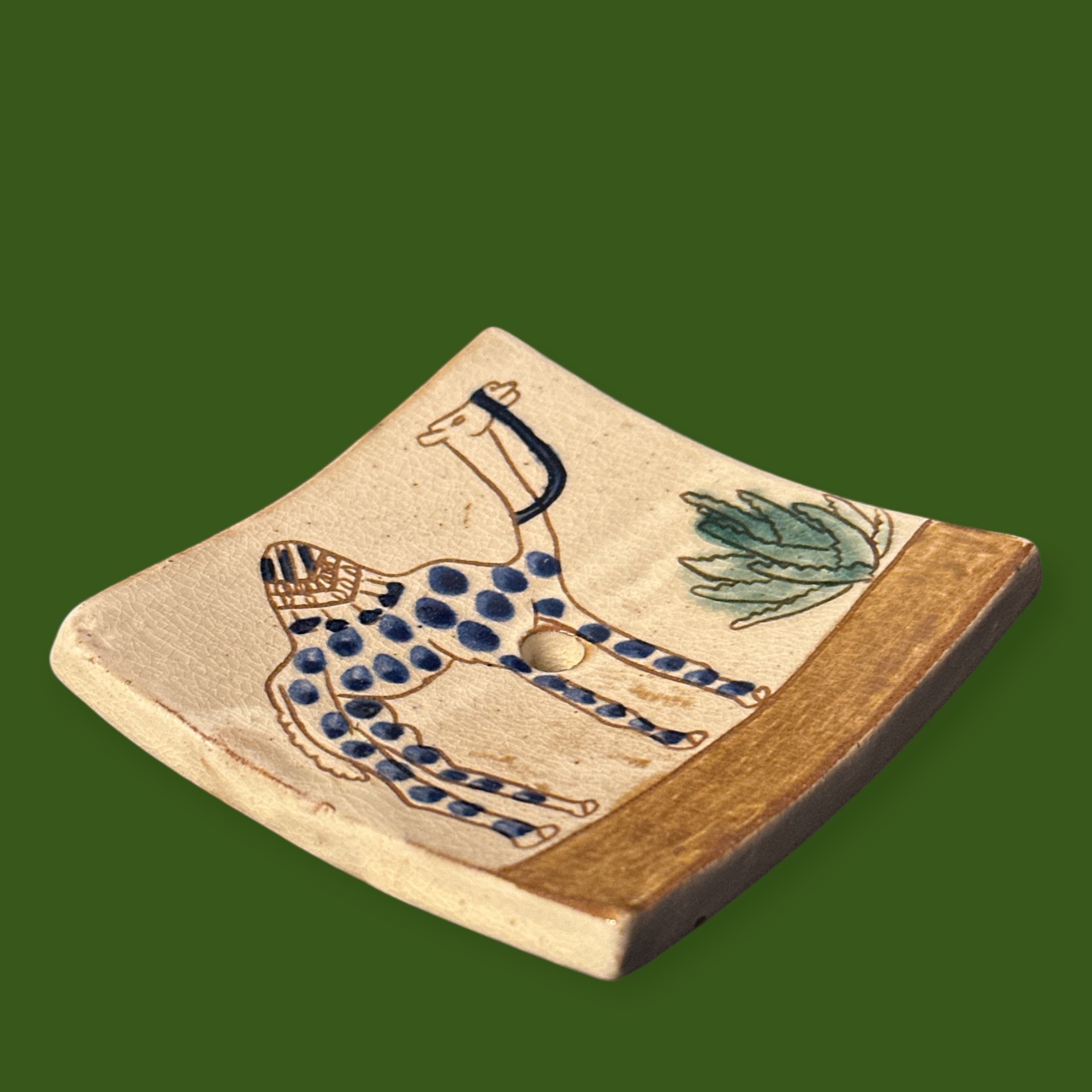 Porte-Savon Céramique Les Jardins du Fayoum (10x10cm)