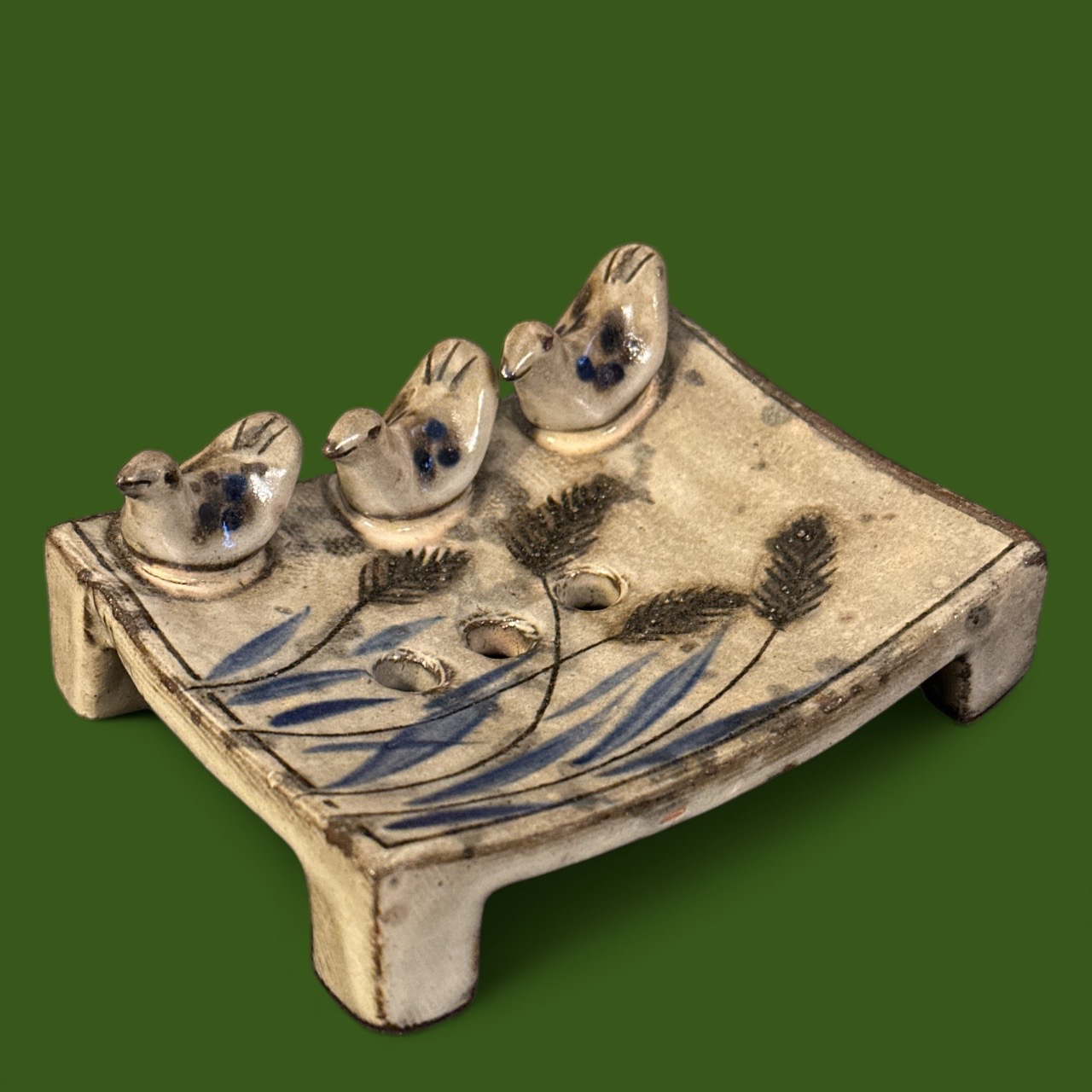 Porte-Savon Céramique Bestiaire du Fayoum (11x9cm)