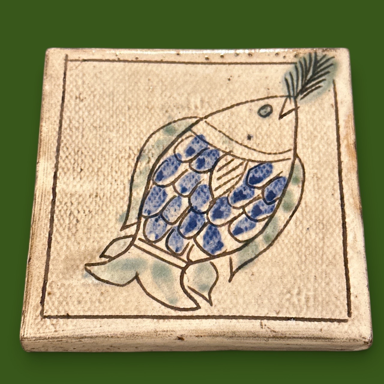 Carreau Céramique Ecole du Fayoum (11x11cm)