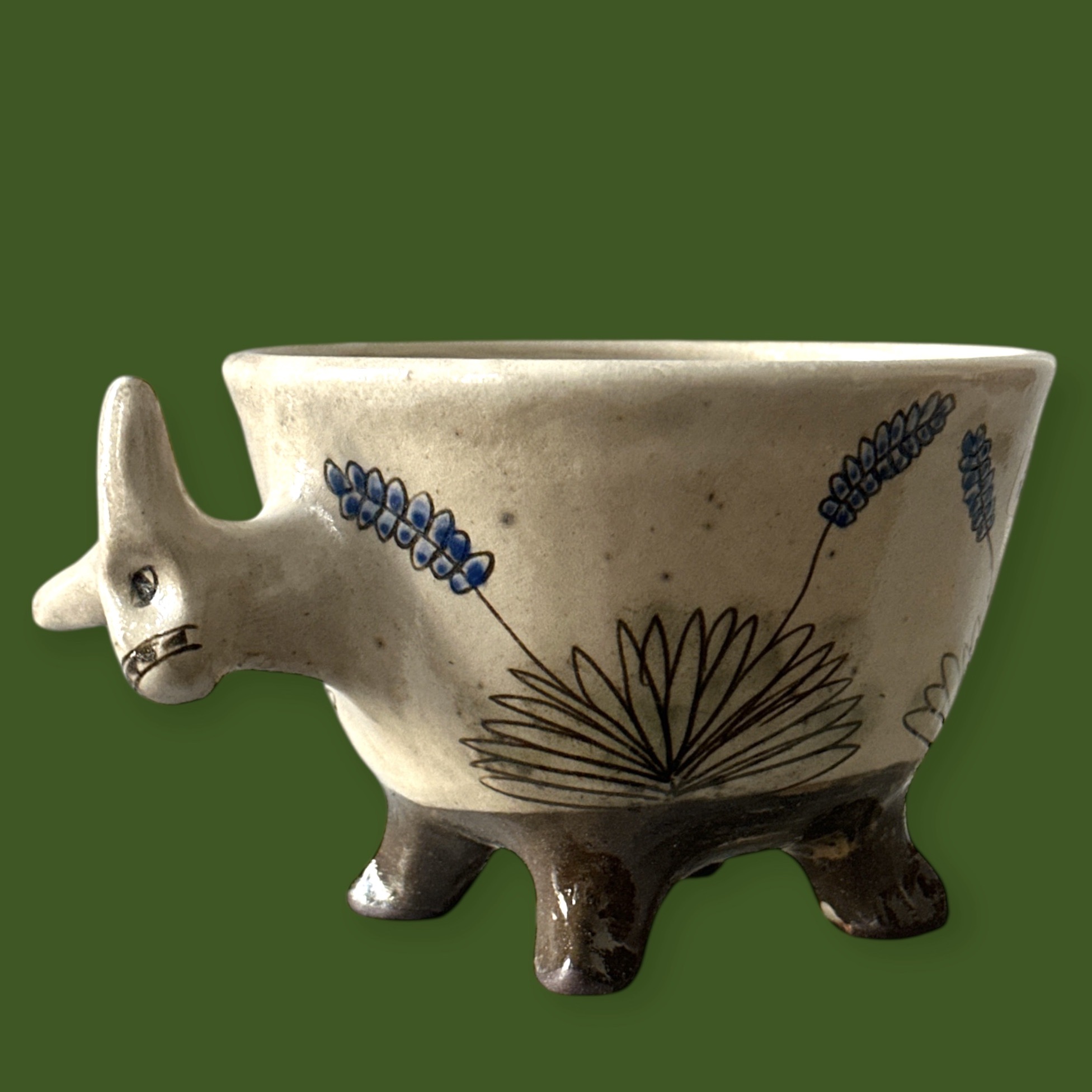 Pot Céramique Bestiaire du Fayoum (20x11cm)