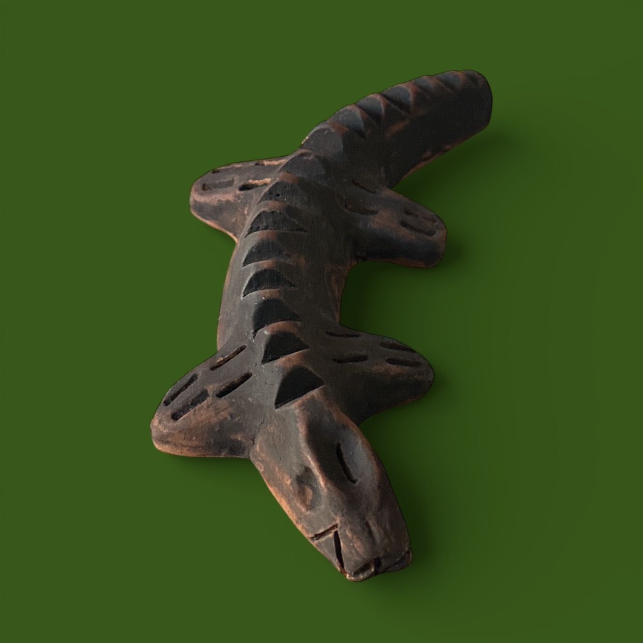 Figurine Animaliére Céramique Ecole du Fayoum (21x8cm)