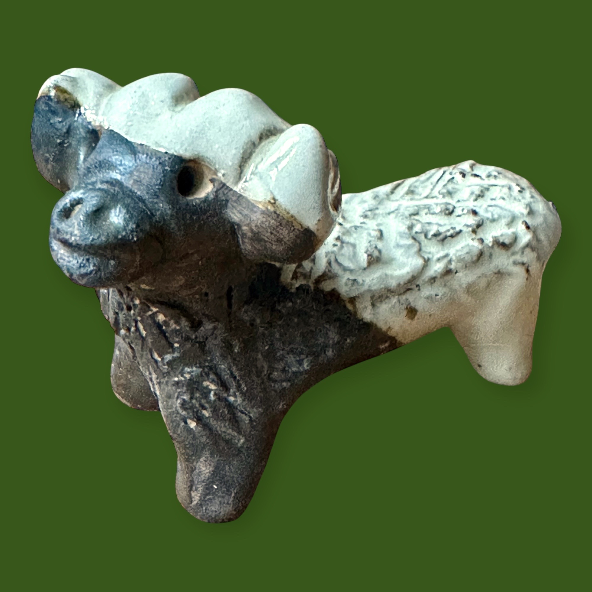 Figurine Animalière Céramique Ecole du Fayoum (8x5cm)
