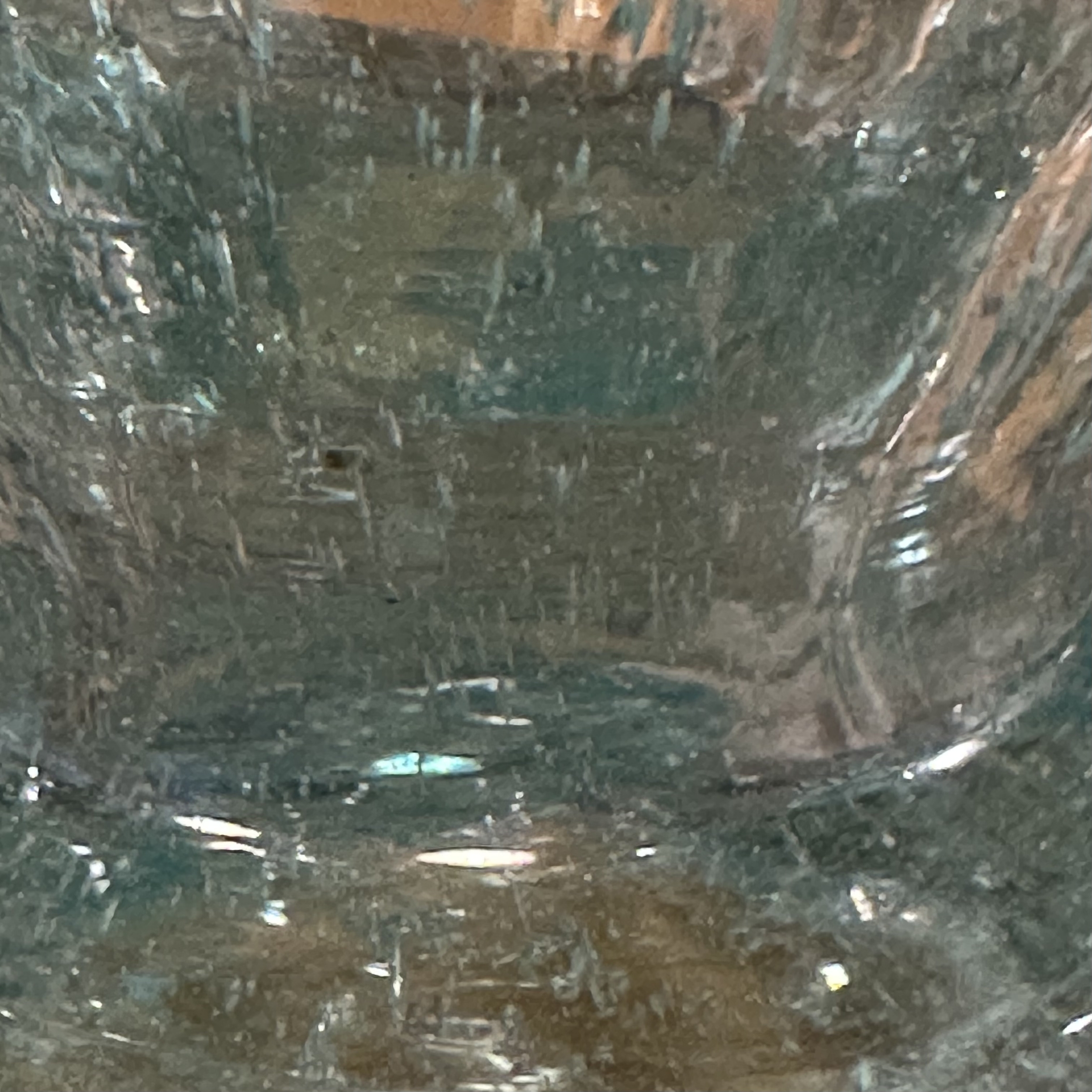 Verre / Coupe Noor bleu menthe. VerNo4. La Route des Rois. Lifestyle. Verre soufflé Egypte