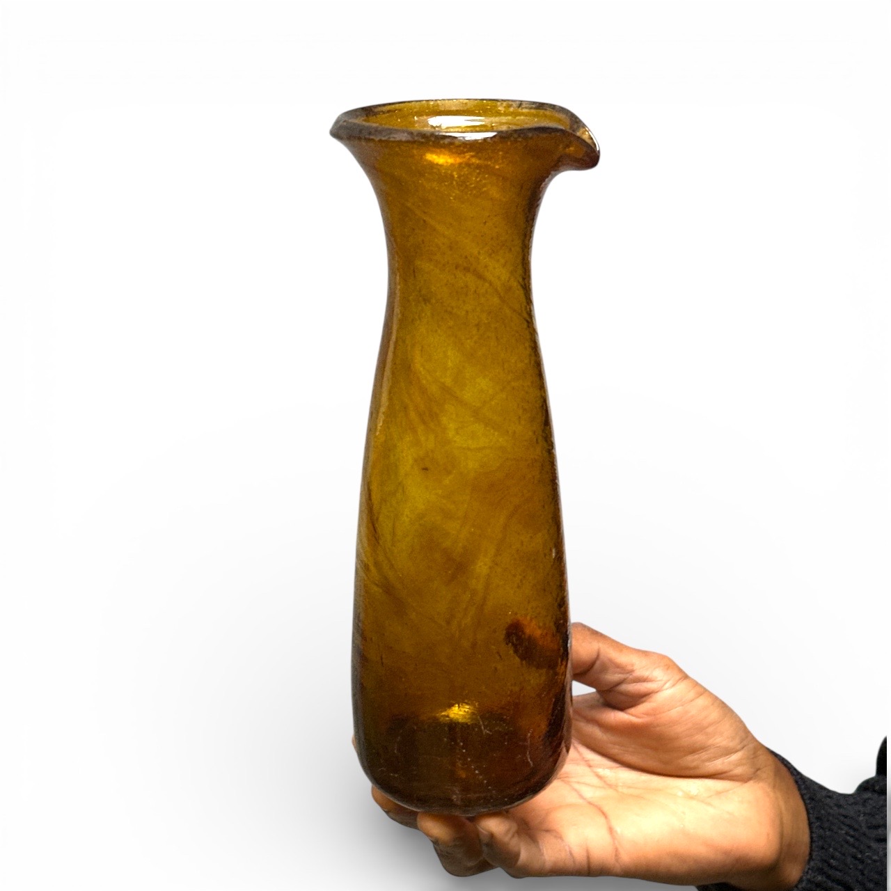 Carafe Hestia ambre Egypte. VerHeCa5. La Route des Rois. Lifestyle. Verres Soufflés Egypte