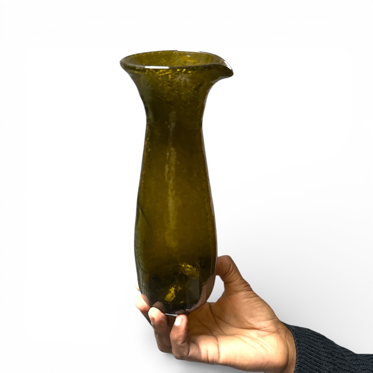 Carafe Hestia kaki Egypte. VerHeCa6. La Route des Rois. Lifestyle. Verres Soufflés Egypte
