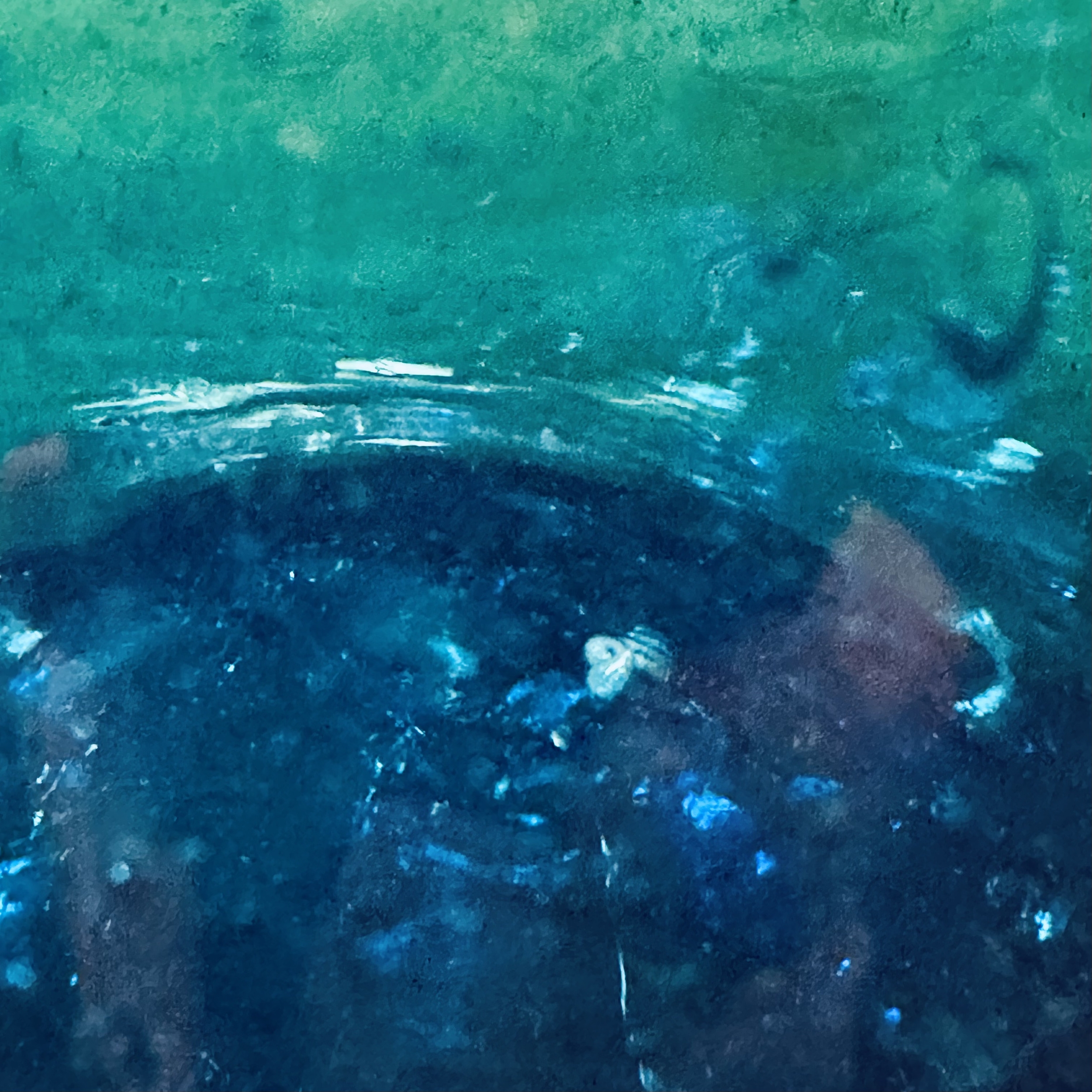 Carafe Mouna turquoise Egypte. VerMoCa11. La Route des Rois. Lifestyle. Verres Soufflés Egypte