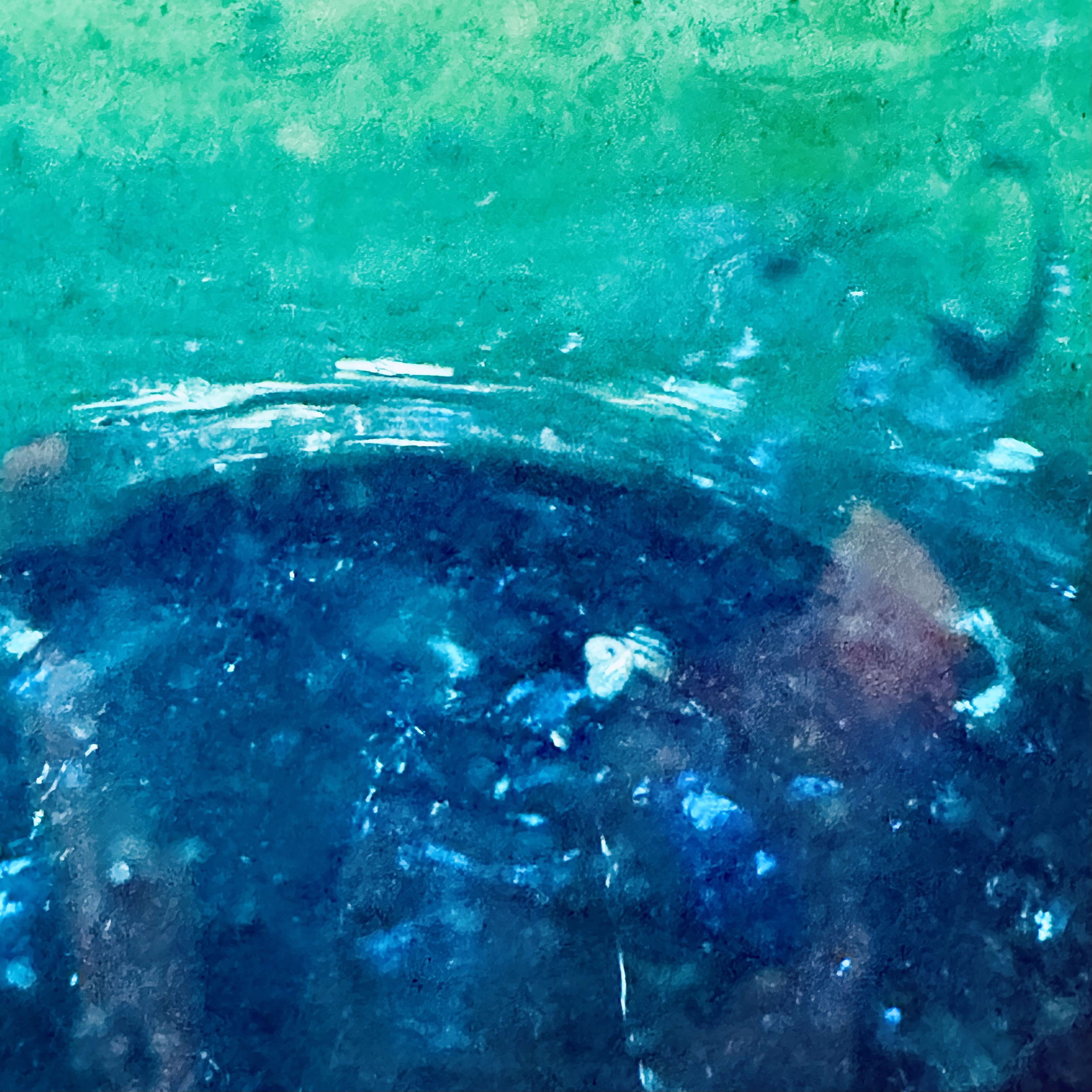 Carafe Badr turquoise Egypte. VerBaCa2. La Route des Rois. Lifestyle. Verres Soufflés Egypte
