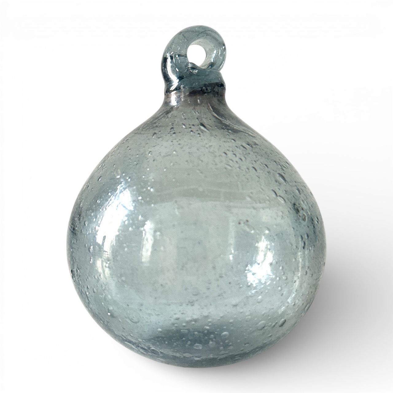 Boule de verre grise. Aurora Egypte. Small. VerBou24. Lifestyle. Pâte de Verre Décorative