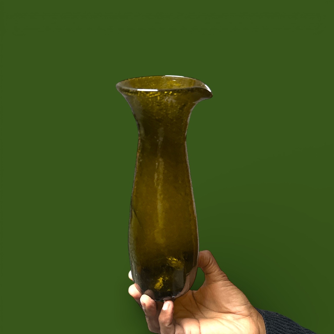 Carafe Hestia kaki Egypte (9x25cm)