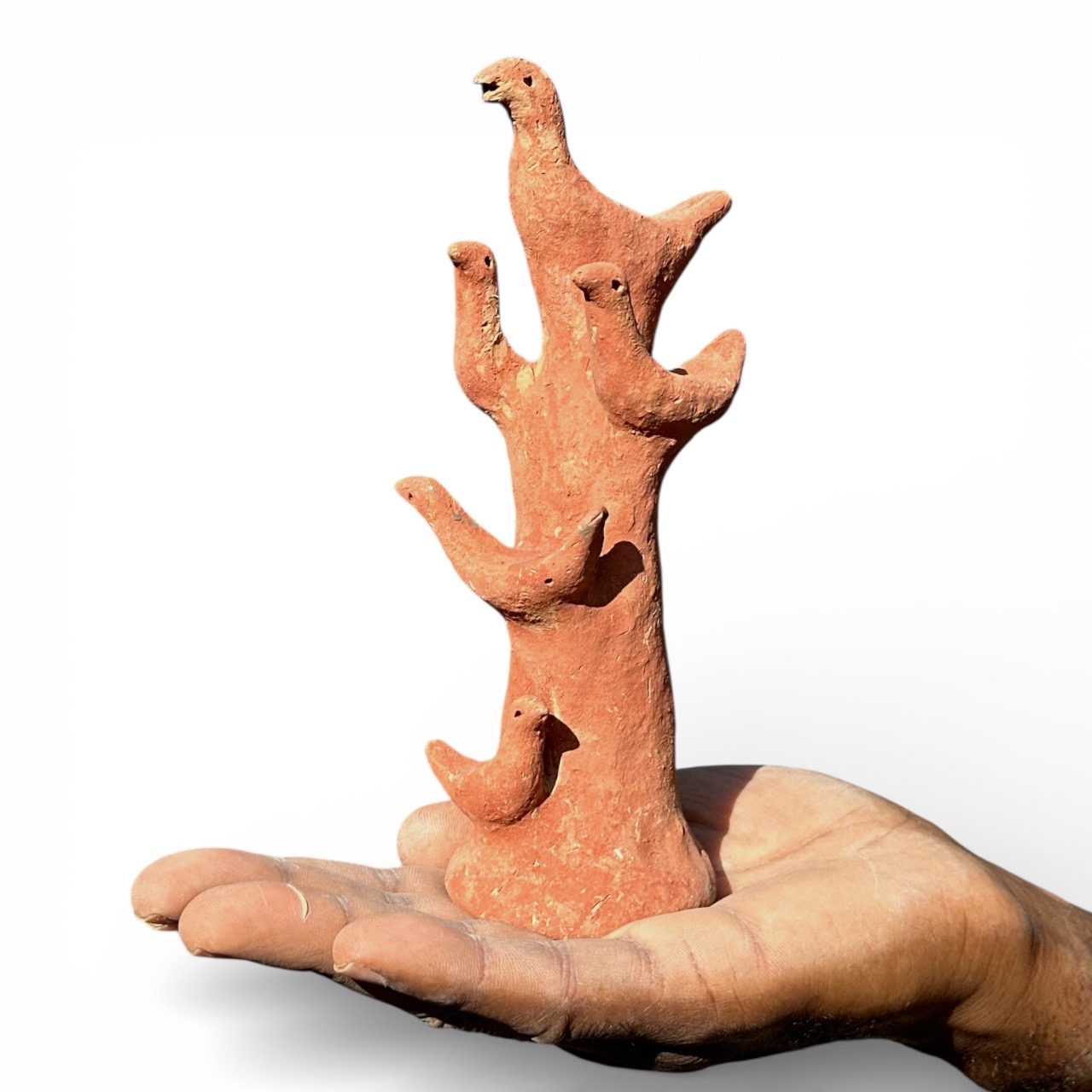 Figurine en terre cuite Fayoum - Oiseaux - Egypte. PotFAn8. La Route des Rois. Lifestyle. Poterie 