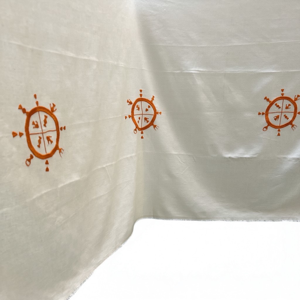 Fouta Amazigh Djebel Orange. TexDj7. La Route des Rois. Lifestyle. Textile