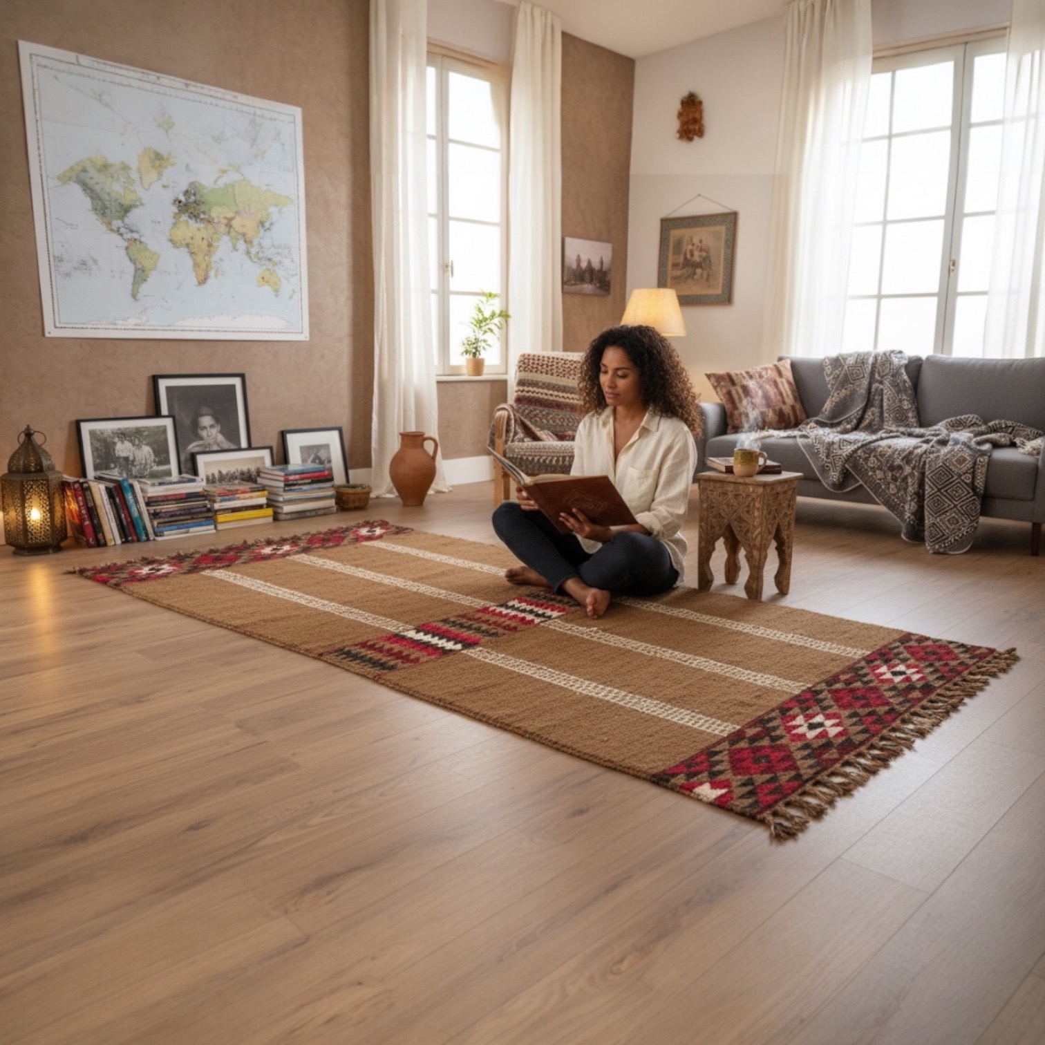 Tapis Bedouin Sina (220x105cm)