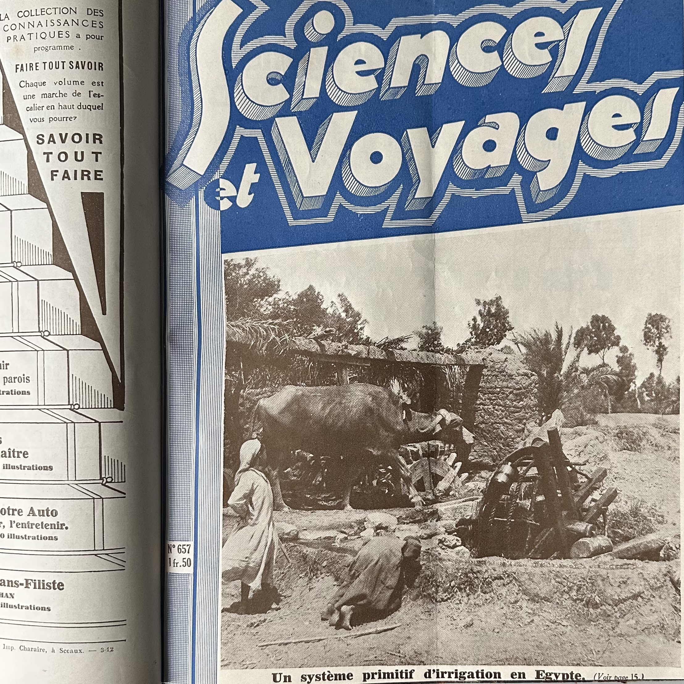 COLLECTIF : Sciences et Voyage N°651 à 663. Revue. La Route des Rois. Librairie. Voyage