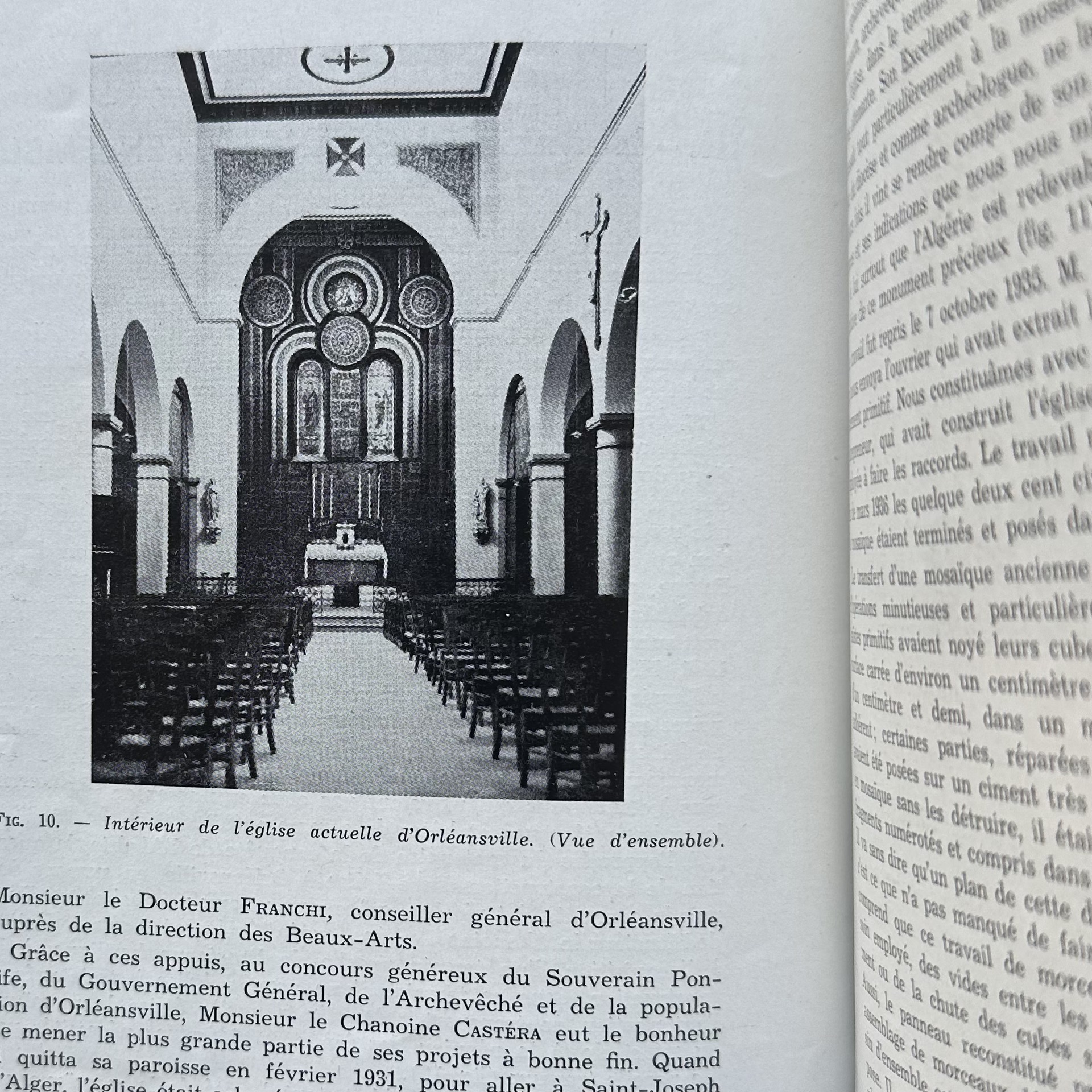 VIDAL G. : Un Témoin dUne Date Célèbre - La Basilique Chrétienne dOrleansville. La Route des Rois. Librairie. Archéologie