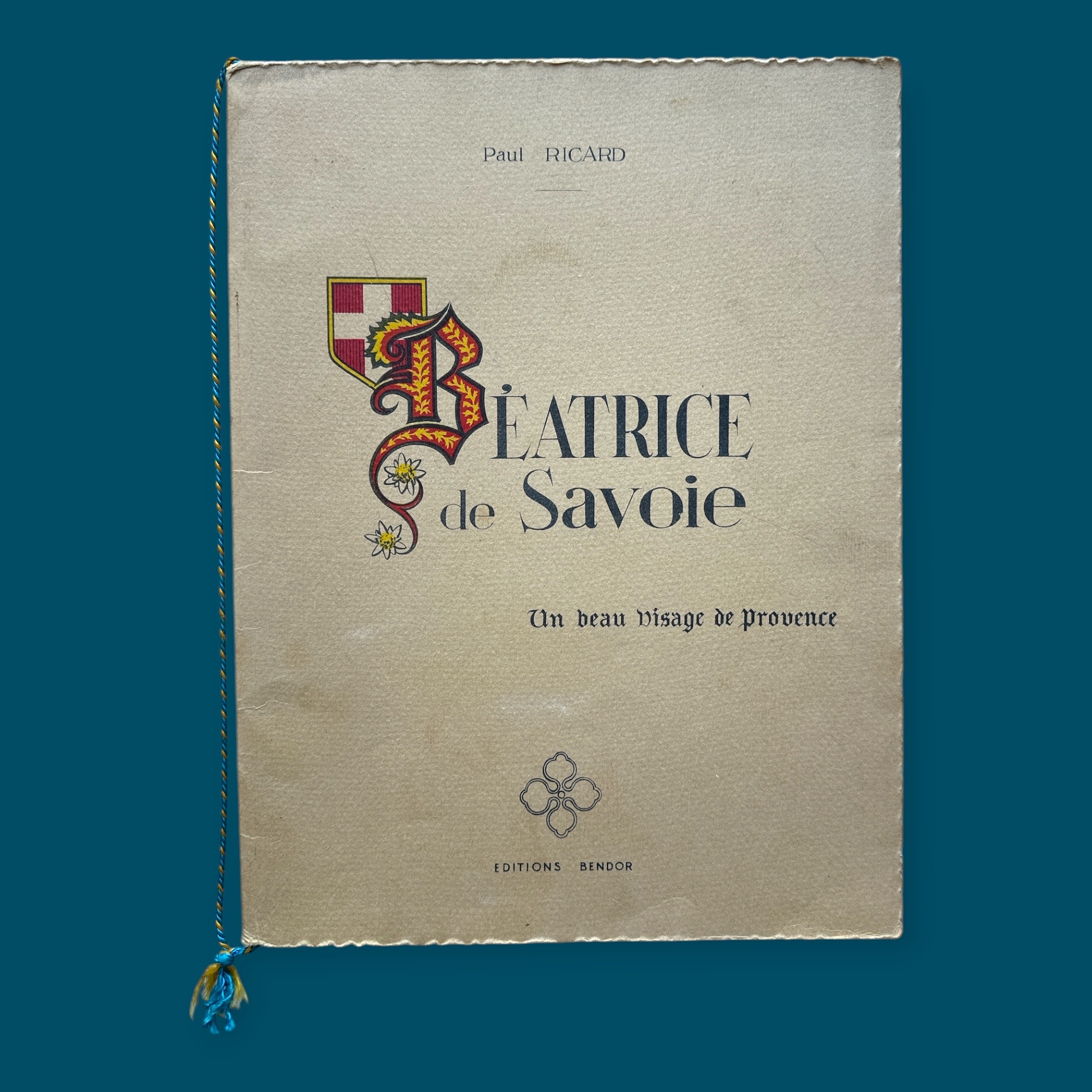 Béatrice de Savoie - Un Beau Visage de Provence (235x310mm)