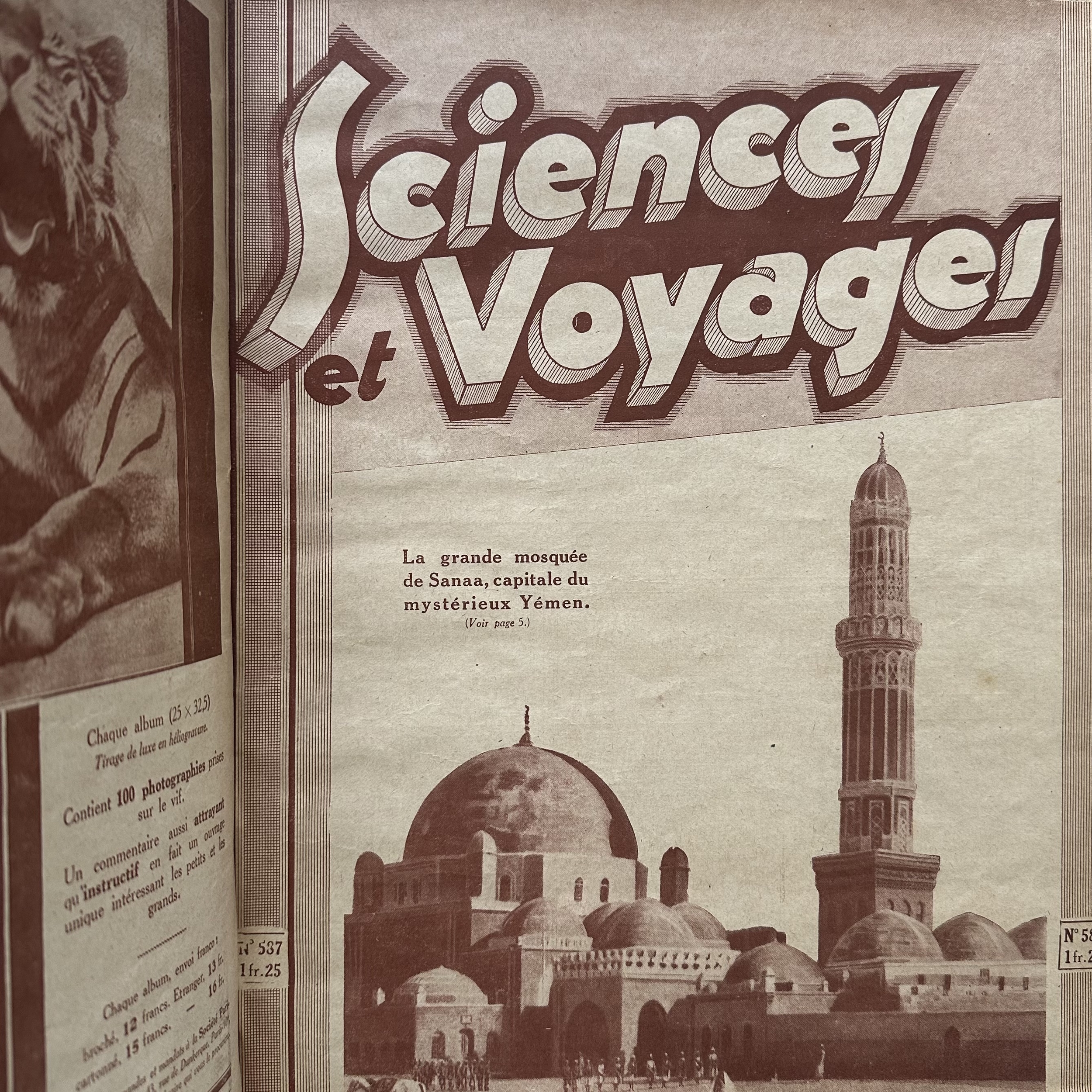 COLLECTIF : Sciences et Voyage N°586 à 598. Revue. La Route des Rois. Librairie. Voyage