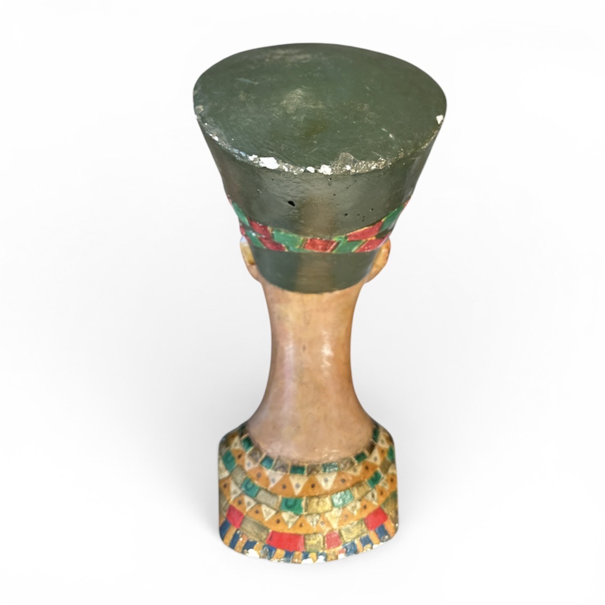 Buste de Néfertiti. Bro1Scul1. La Route des Rois. Brocante
