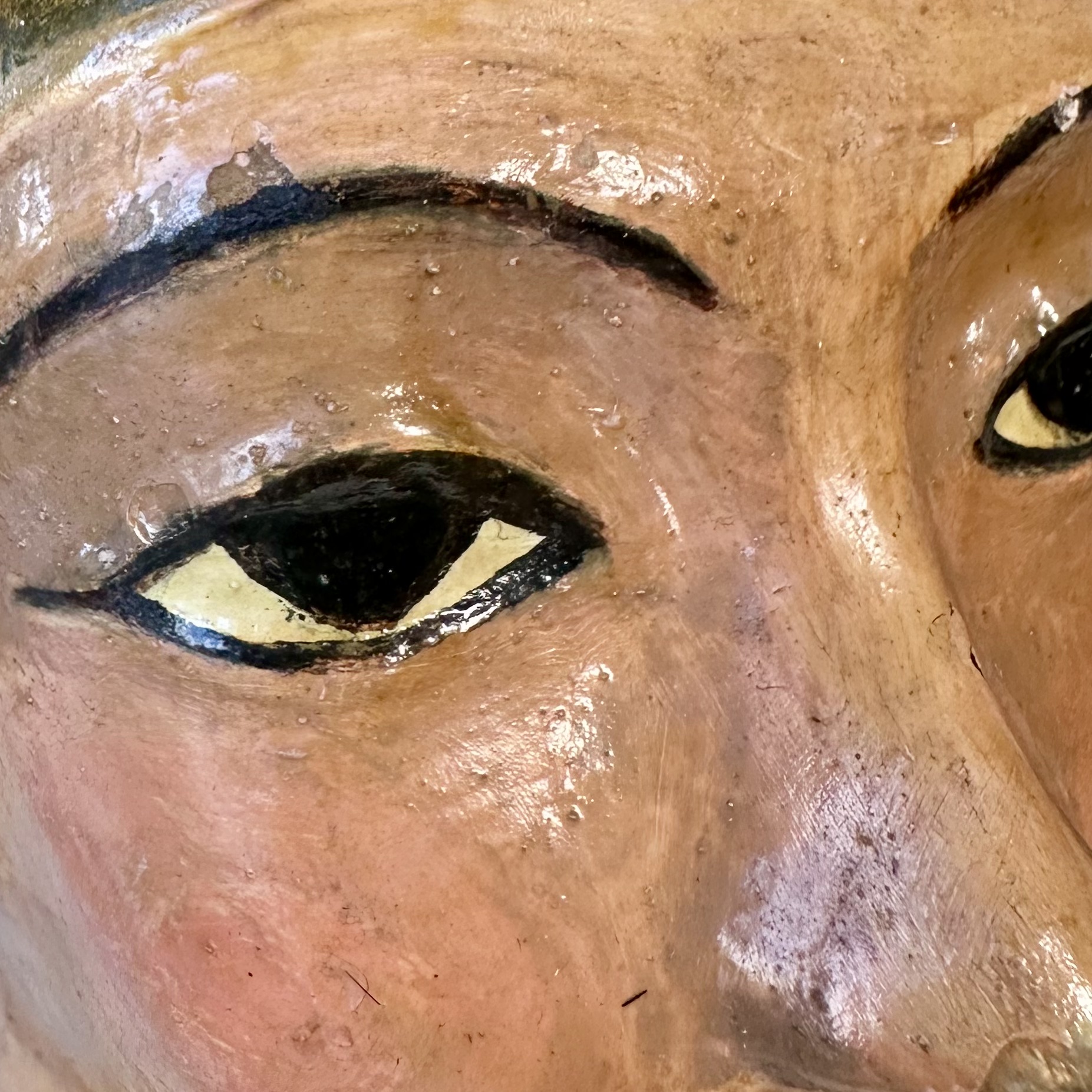 Buste de Néfertiti. Bro1Scul1. La Route des Rois. Brocante