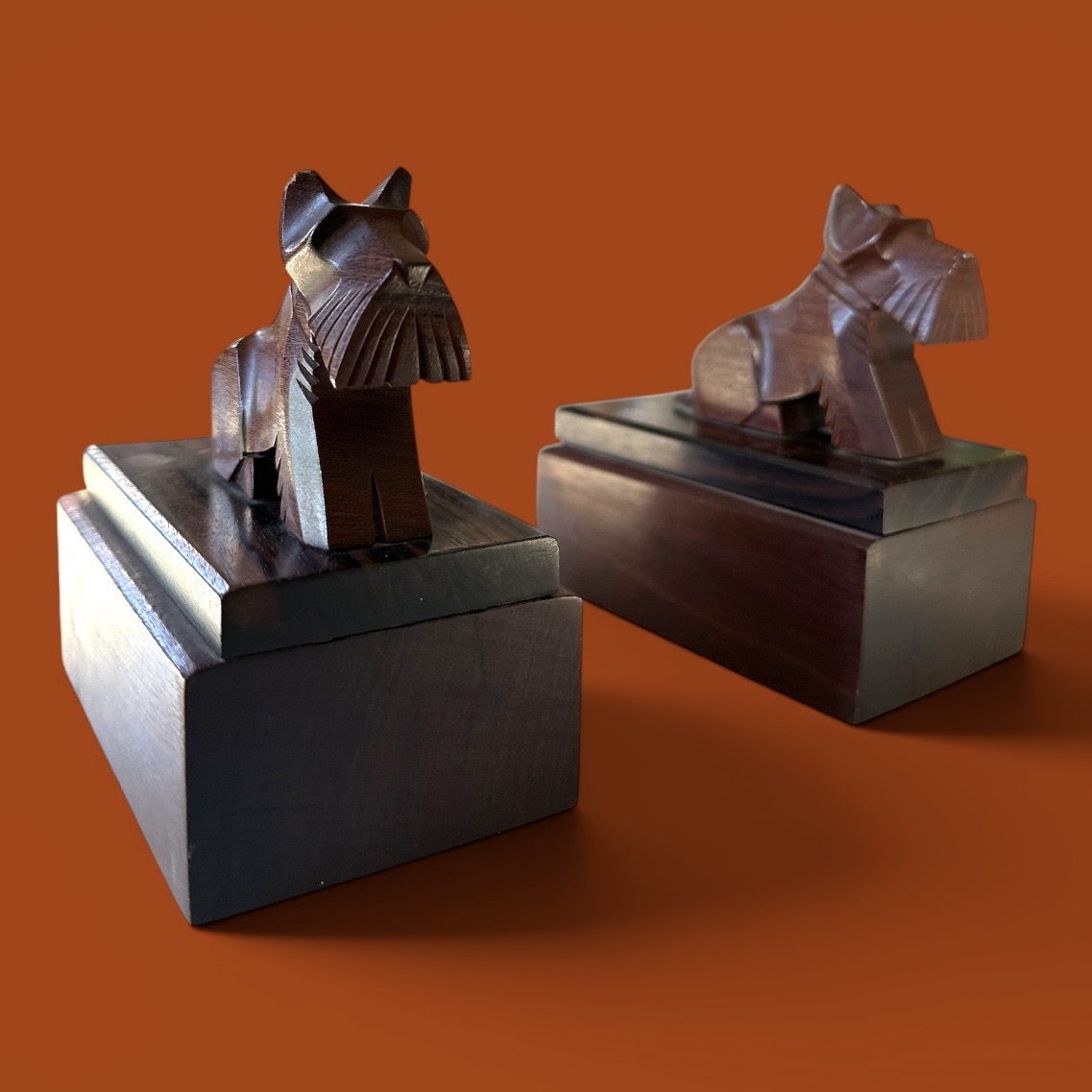 Serre-Livres Scottish Terrier (12x12cm)