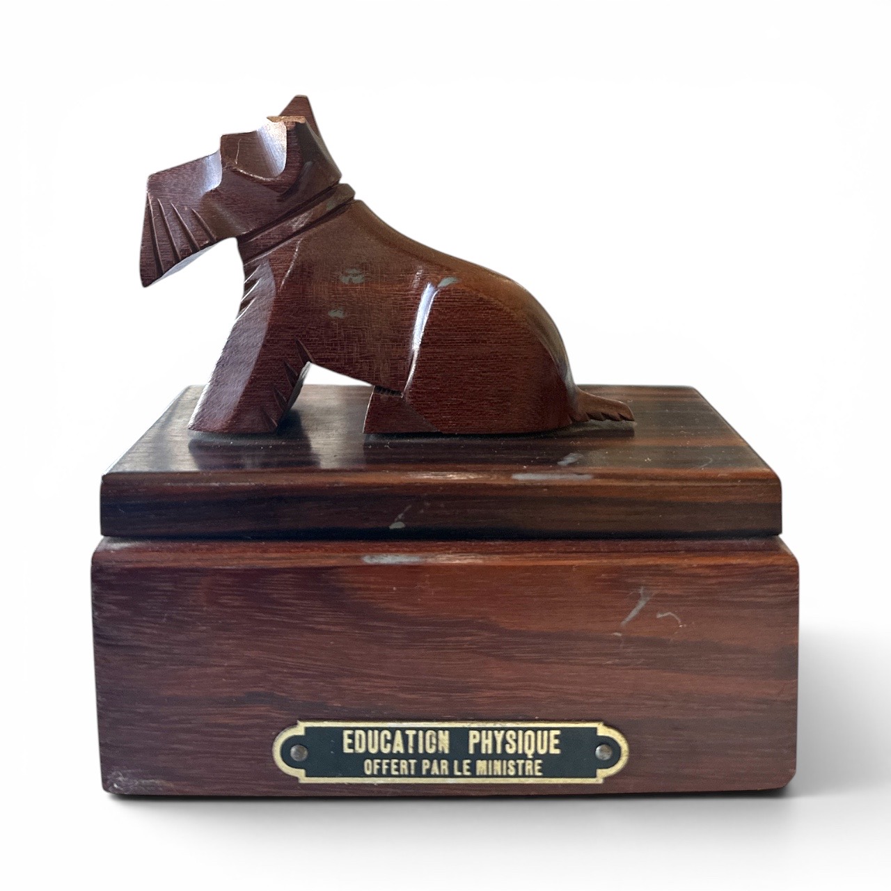 Serre-Livres Scottish Terrier. Bro1Deco3. La Route des Rois. Brocante