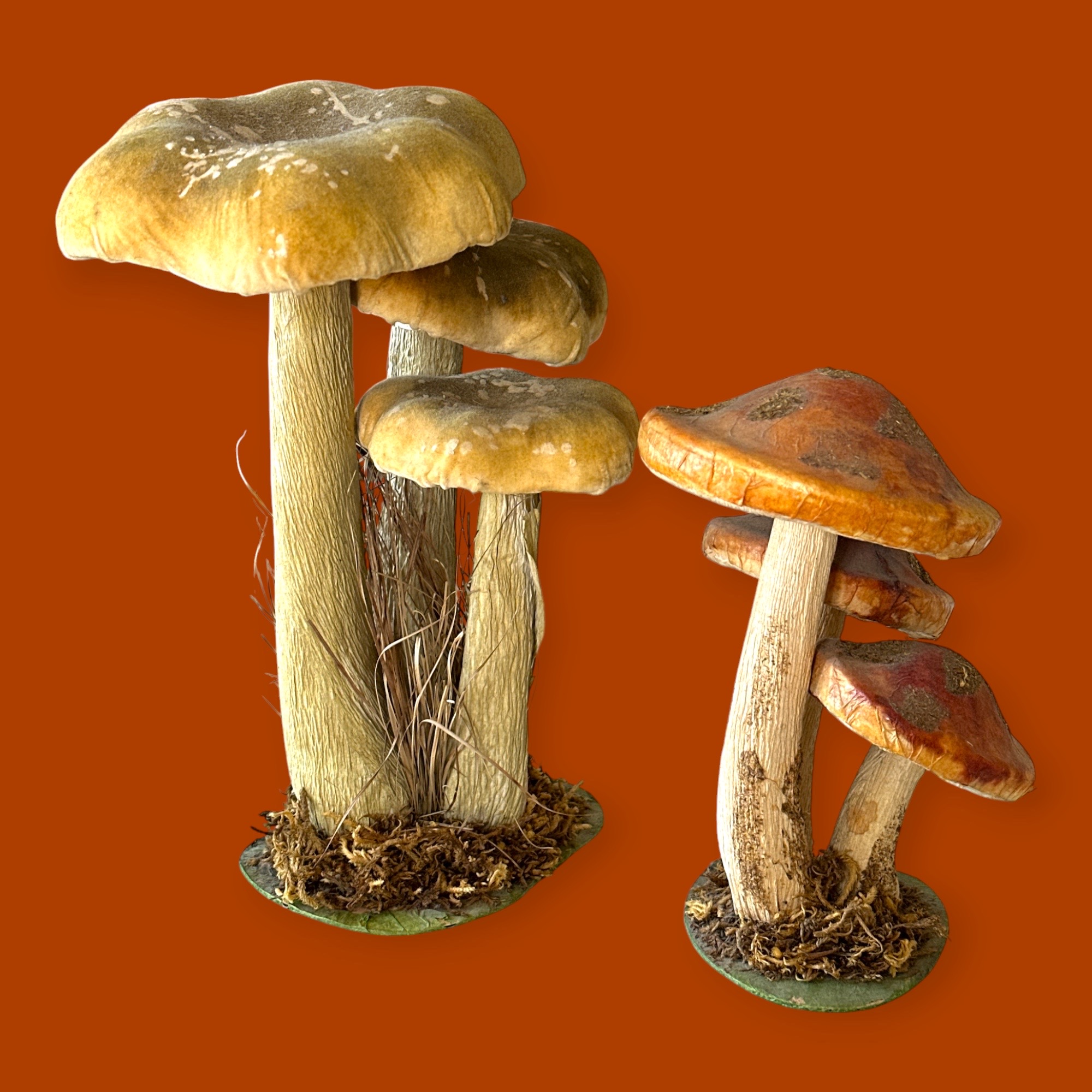 Champignons Décoratifs. Bro1Deco5. La Route des Rois. Brocante