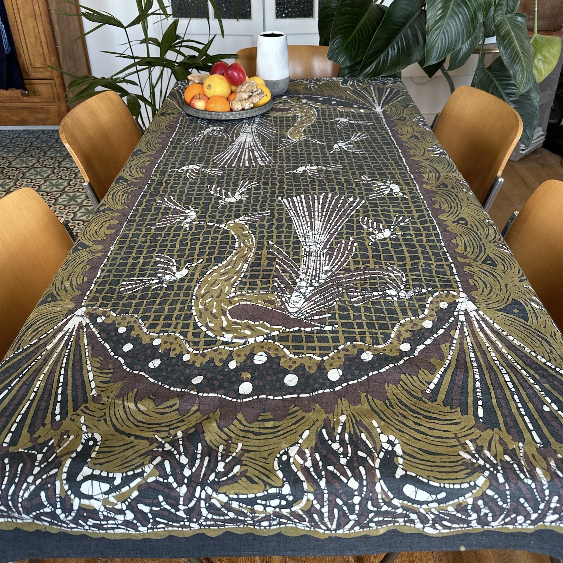 Le batik Olympe : Le Batik Égyptien. TexBaOly. La Route des Rois. Lifestyle. Textile