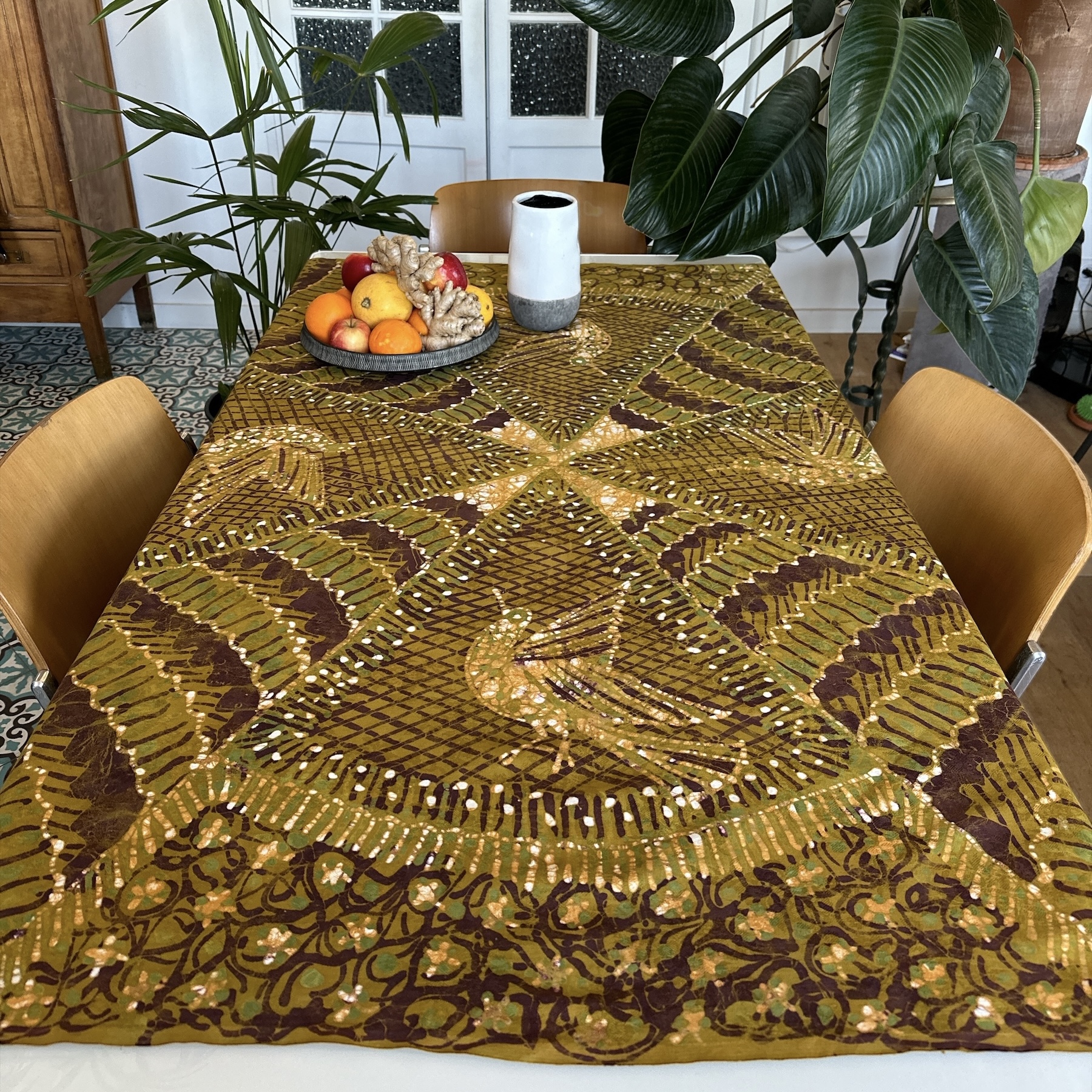 Le batik Gyptis : Le Batik Égyptien. TexBaGyp. La Route des Rois. Lifestyle. Textile