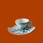 Tasse et soucoupe JYOTO. BroTasJ2. La Route des Rois. Brocante