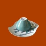 Tasse et soucoupe JYOTO. BroTasJ2. La Route des Rois. Brocante