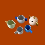 Coffee Time Carlton Ware. BroCT1. La Route des Rois. Brocante
