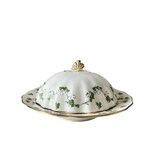 Assiette creuse avec cloche Royal Crown Derby. BroAssRC8. La Route des Rois. Brocante
