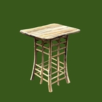 Meuble Artisanal en Bois de Palmier Dattier-Table dAppoint Dora-Egypte. MobDT. La Route des Rois. Lifestyle. Mobilier artisanal