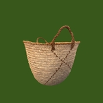 Panier Meroe Naturel Palmier dattier. VanPanMg4. La Route des Rois. Lifestyle. Vannerie