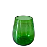 Verre Salomé vert Egypte. VERsa1. La Route des Rois. Lifestyle. Verre soufflé Egypte