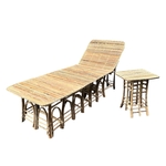 Meuble Artisanal en Bois de Palmier Dattier-Ensemble belle saison-Egypte. MobPClArT. La Route des Rois. Lifestyle. Mobilier artisanal