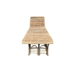 Meuble Artisanal en Bois de Palmier Dattier-Chaise Longue Paloma-Egypte. MobPCl. La Route des Rois. Lifestyle. Mobilier artisanal