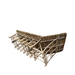 Meuble Artisanal en Bois de Palmier Dattier-Chaise Longue Paloma-Egypte. MobPCl. La Route des Rois. Lifestyle. Mobilier artisanal