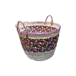 Panier Méroé Palmier dattier. VanPanMp1. La Route des Rois. Lifestyle. Vannerie